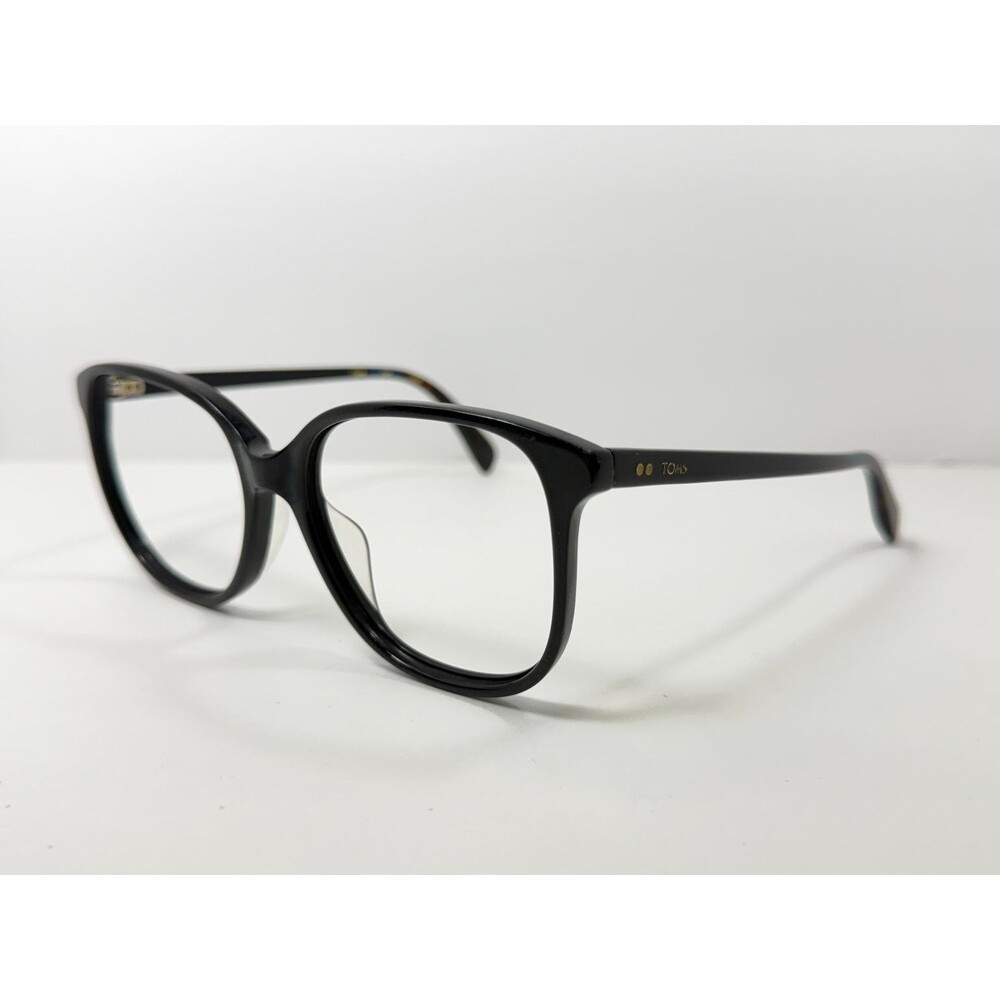 TOMS Sandela Women's Black Tortoise Blue 56mm Oversized Sunglasses Frames